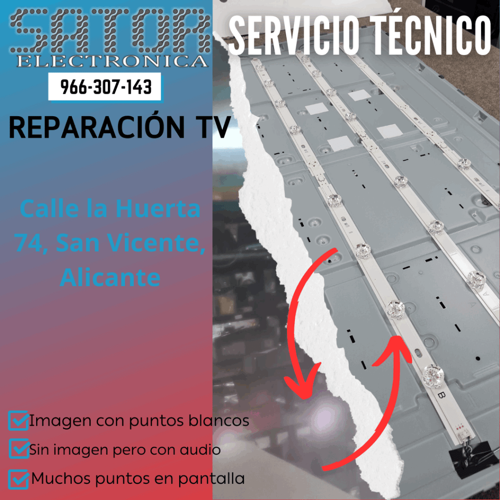 Reparar televisor Lg no se ve.